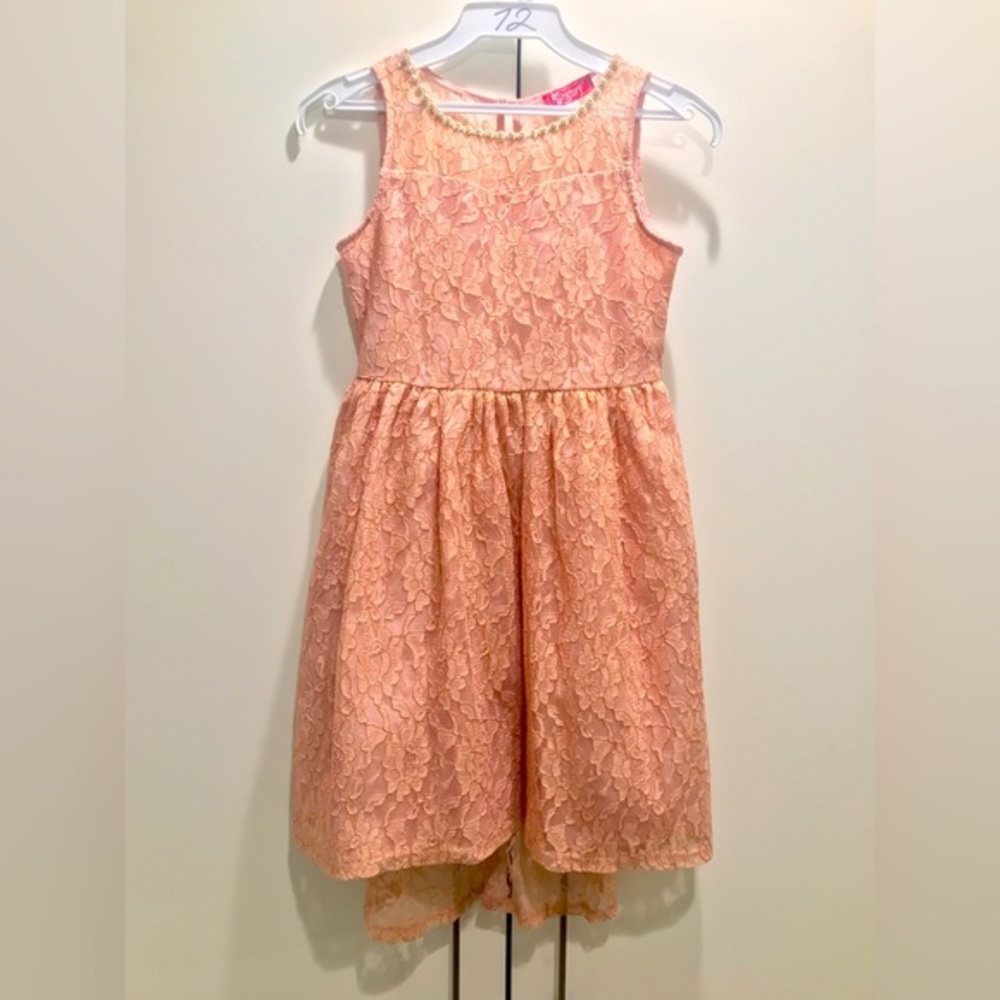 Big Girls First Holy Communion Church Easter Party Wedding Flower Girl Dress